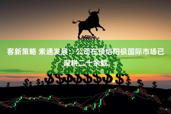 客新策略 索通发展：公司在预焙阳极国际市场已深耕二十余载