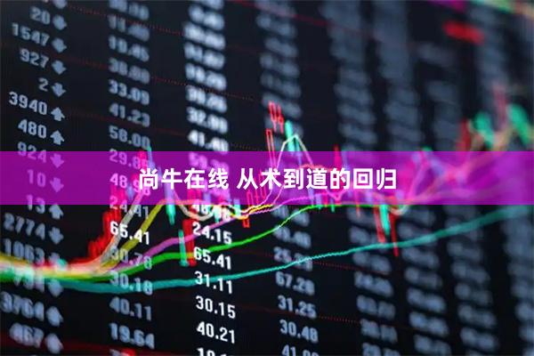 尚牛在线 从术到道的回归