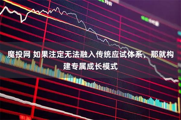 魔投网 如果注定无法融入传统应试体系，那就构建专属成长模式