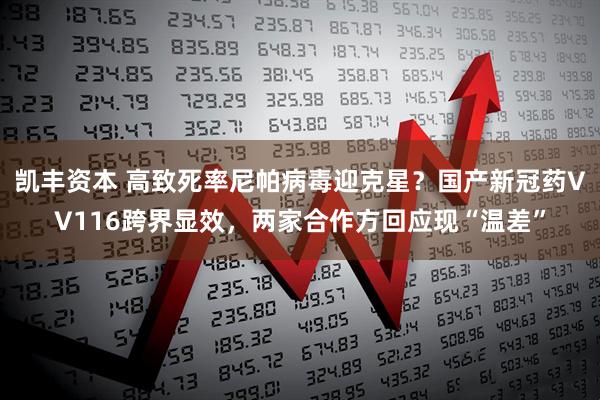 凯丰资本 高致死率尼帕病毒迎克星？国产新冠药VV116跨界显效，两家合作方回应现“温差”