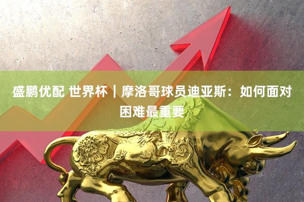 盛鹏优配 世界杯|摩洛哥球员迪亚斯:如何面对困难最重要